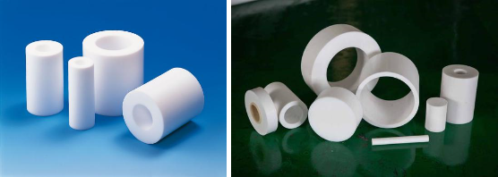 Briefly describe the difference between ptfe and fep
